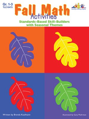 cover image of Seasonal Math Activities - Fall